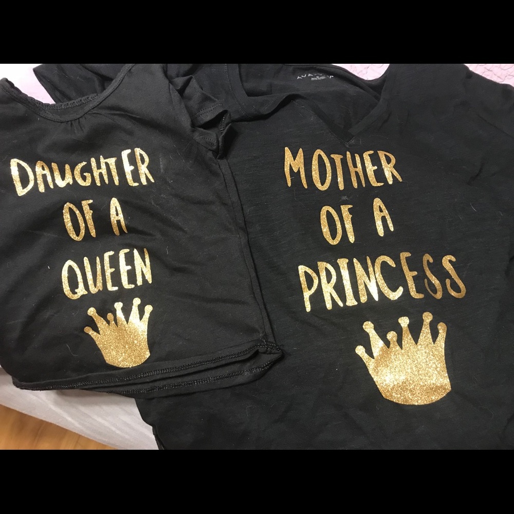 Mother daughter shirts